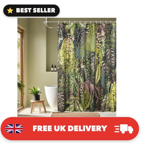Vibrant tropical jungle shower - jungle,