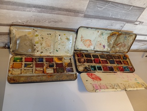 Vintage student watercolour - 2,