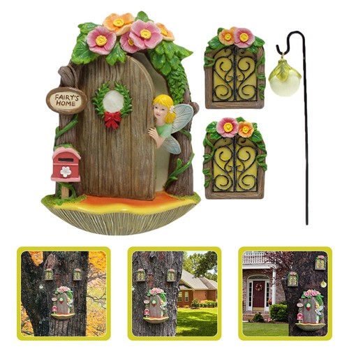Durable resin fairy door - durable,