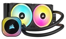 Corsair iCUE LINK H100i RGB Liquid CPU Cooler - 240mm AIO - 2x QX120 RGB Fans