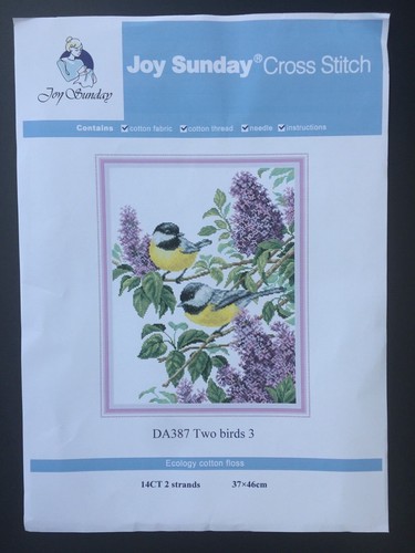 Cross stitch kit birds - stitch,