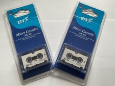 2 x BT MC-60  Micro cassette