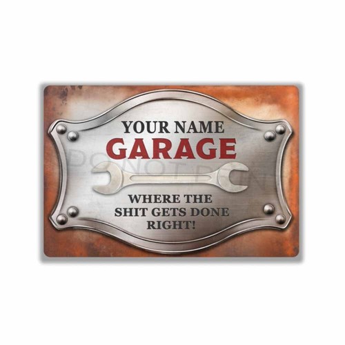 Garage sign vintage rustic - garage,