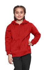 Kids Boys Girls Hoodie Zipper