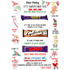 Personalised A4 Christmas Eve