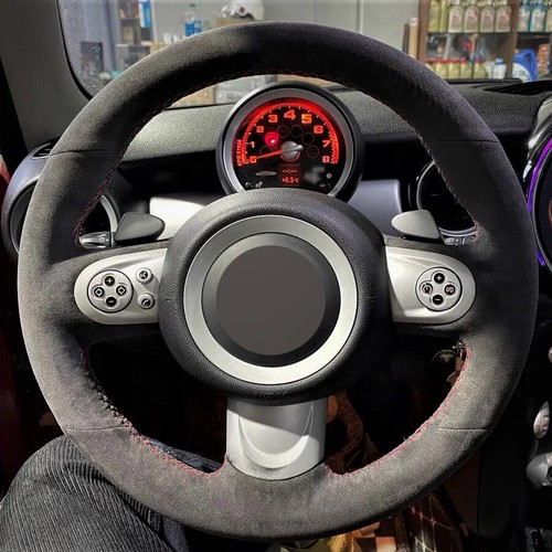 Alcantara steering wheel - steering,