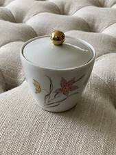 Vintage Seltmann Weiden Bavaria W. Germany Covered Sugar Bowl 7cm