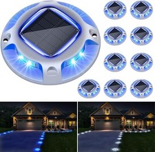 8Pack Led Multicolor Solar