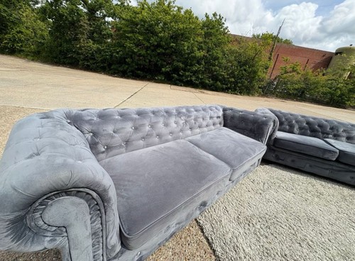 Chesterfield velvet corner - velvet,