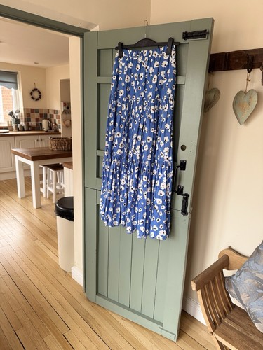 Zara blue floral cotton - blue,