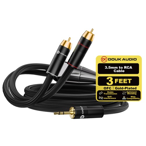 5mm jack rca - 3.5mm,