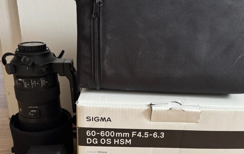 Sigma 600mm 6 3 - sigma, f/4.5-6.3