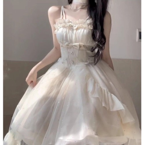 Girl lady lolita ruffles dress - lady,