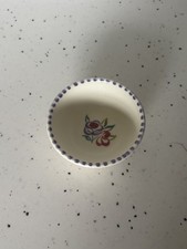 Vintage 1950s Poole Pottery Traditional Ware Hand Painted KN Pattern Bowl