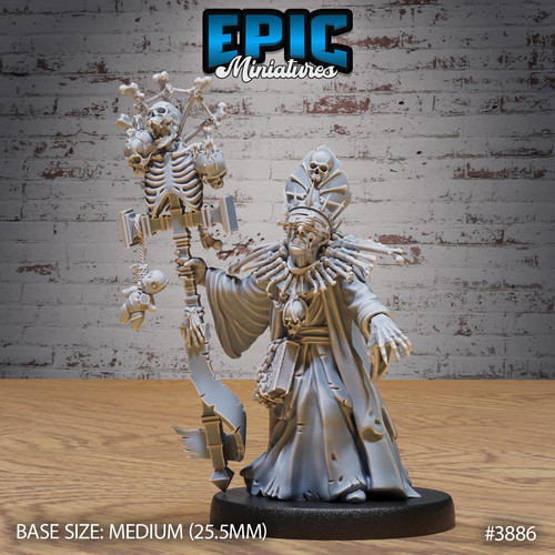 Arch necromancer print d - 3d, d&d