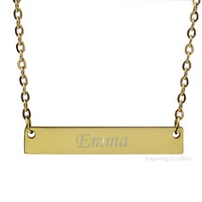 Women's Personalised Name Bar