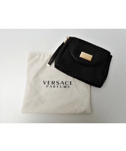 Versace parfums faux leather - versace,