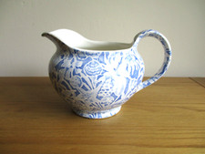 Burleigh large jug - jug, blue