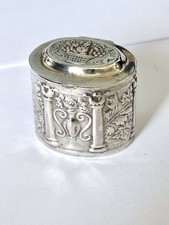 Vintage Sterling Silver Pill