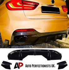For BMW X6 F16 Gloss Black