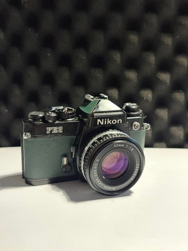 Nikon fe2 with 50mm - nikon,