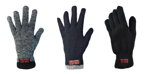 Mens insulated gloves knitted - mens,