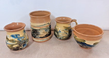 Boscastle  Studio Pottery 4pcs