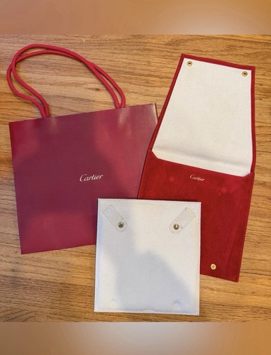 Cartier red velvet necklace - cartier,