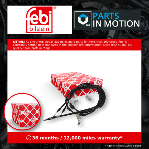 Handbrake cable fits - cable, ford