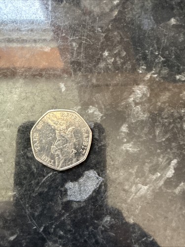 Peter rabbit 50p - rabbit, 2017