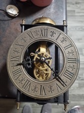 Antique Skeleton Wall Clock ..unknown