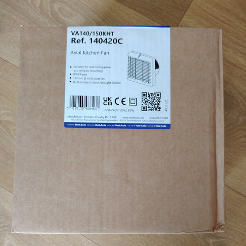 Vent axia va140 150kht - axia, panel