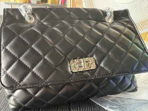 Lydc london black quilted - black,