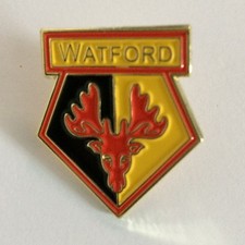 WATFORD FC Football Enamel Pin