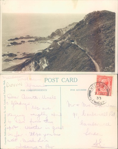 Ilfracombe tors walk - tors, devon