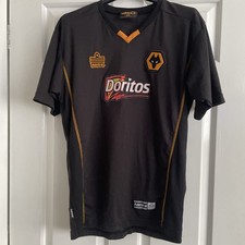 Wolverhampton Wanderers 02/03 Away Shirt Doritos Original . Measures 38”.Lescott