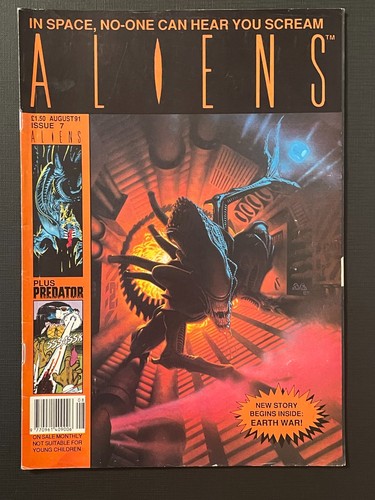 Aliens magazine issue - magazine,