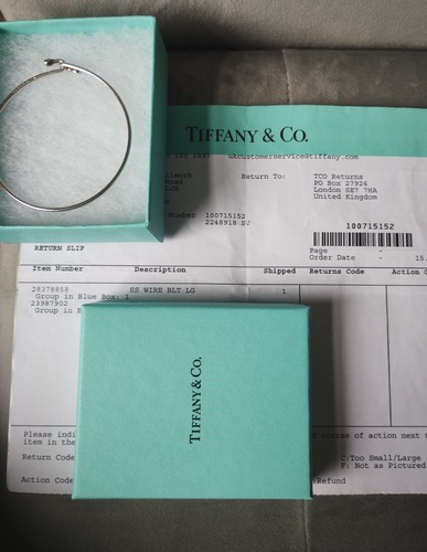 Tiffany wire hook - hook, bangle