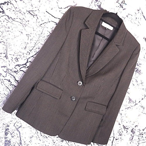 Pinstripe blazer tahari - blazer,