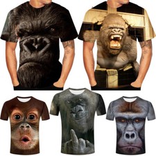 Monkey Casual 3D  Women Men