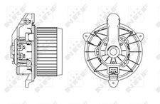 RTG Interior Fan Blower Fits