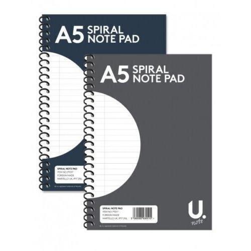 Spiral notepad ruled - a5, 160