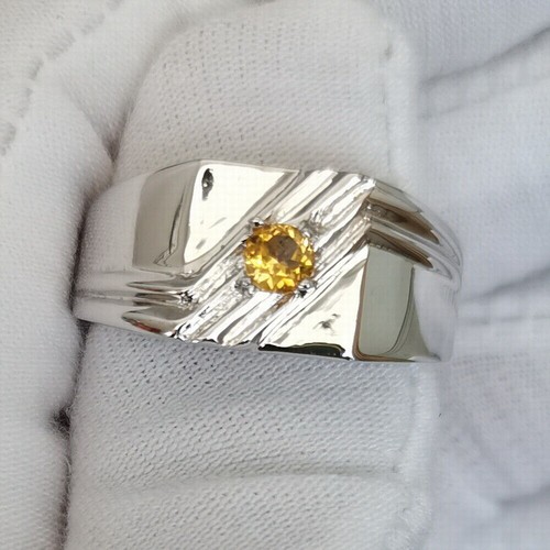 Men sterling silver ring 4mm - sterling,