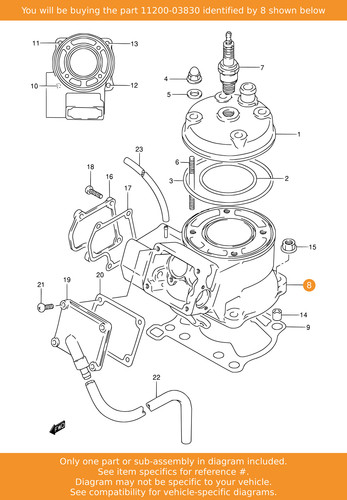 Suzuki cylinder set - suzuki,