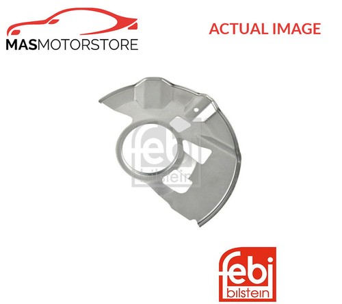 Splash panel brake disc - disc, febi