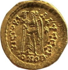Leo I Ancient Gold Solidus