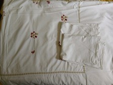 DEBENHAMS Portmeirion  Queen Size Duvet Cover 86x86 In  & House Wife Pillow Case