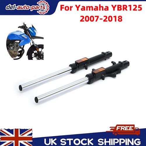 Pair black front forks - pair,