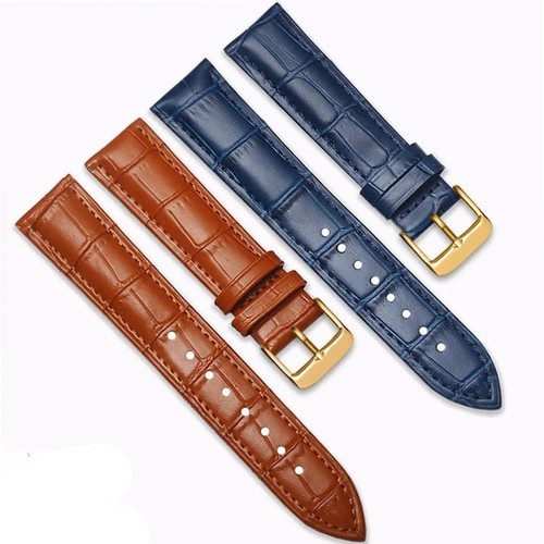 Men genuine leather watch - men's,