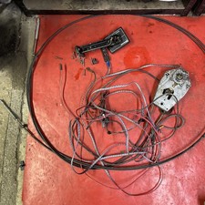 Speed boat Quicksilver Mercruiser Throttle Control & Gear Cables Used As Seen ✅